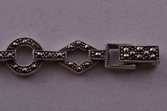 Silver Modern Bracelet