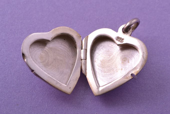 Silver Heart Locket