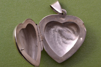 Silver Heart Locket