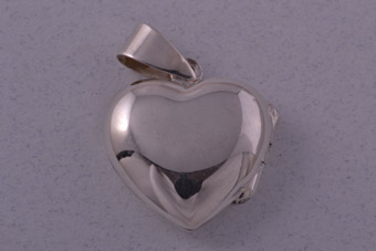 Silver Heart Locket
