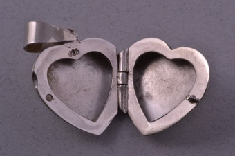 Silver Heart Locket